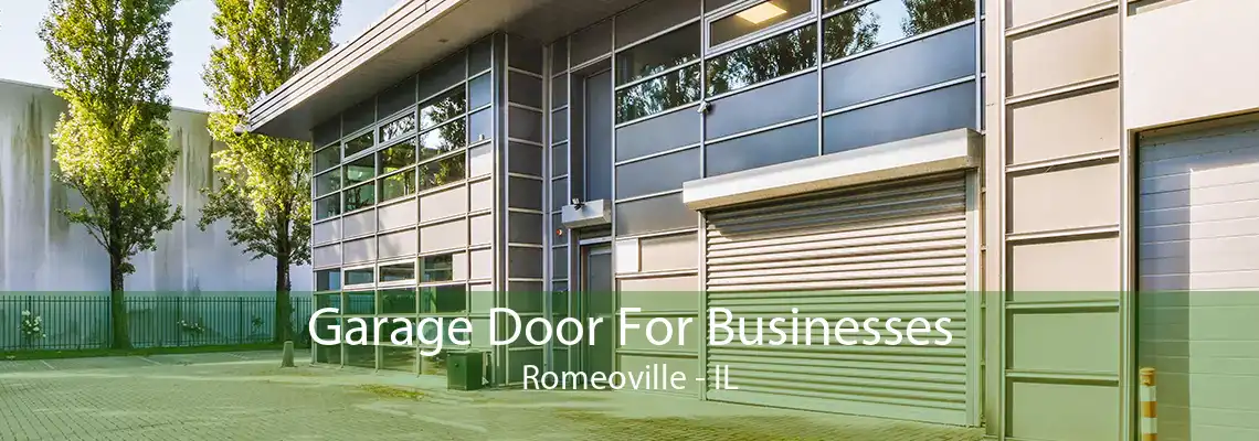 Garage Door For Businesses Romeoville - IL