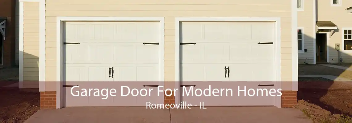 Garage Door For Modern Homes Romeoville - IL