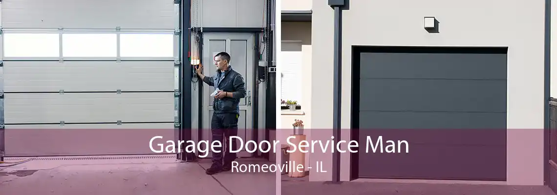 Garage Door Service Man Romeoville - IL