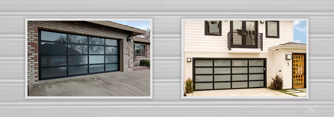 Glass Garage Doors Replacement in Romeoville, Illinois