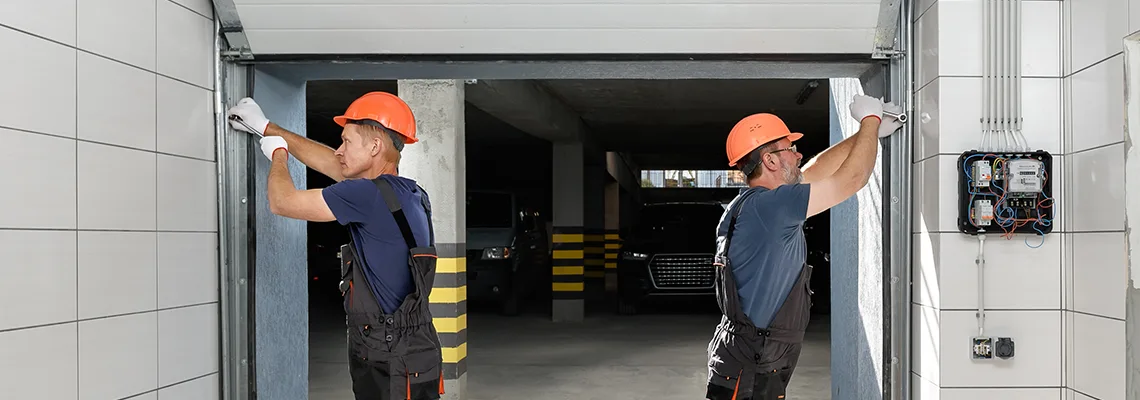 Wooden Garage Door Frame Repair in Romeoville, Illinois